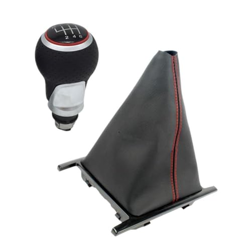 CQRBNE Schaltknauf Kopf Für VW Für Amarok 2010-2022 Auto Schaltknauf Stick Stift Gaitor Boot Abdeckung Fall Schaltknauf(Style d) von CQRBNE