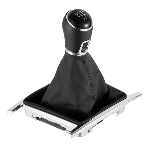 CQRBNE Schaltknauf Kopf Für VW Für Amarok 2010-2022 Auto Schaltknauf Stick Stift Gaitor Boot Abdeckung Fall Schaltknauf(Style e) von CQRBNE