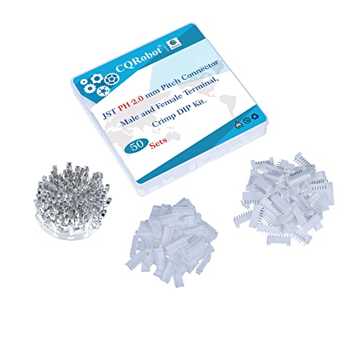 CQRobot JST PH 2,0 mm Tonhöhe 8-Polige Elektronischer Steckverbinder IC Männlich Stecker, Weiblich Buchsengehäuse und T-Crimp-Klemme. 50 Sätze / 500 Teile Kabel-Platine-Adapterkabelbaugruppe. CQRobot JST PH 2,0 mm Tonhöhe 8-Polige Elektronischer Steckverbinder IC Männlich Stecker, Weiblich Buchsengehäuse und T-Crimp-Klemme. 50 Sätze / 500 Teile Kabel-Platine-Adapterkabelbaugruppe. von CQRobot