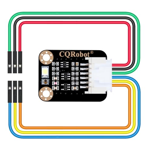 CQRobot TCS34725FN RGB-Farbsensor, kompatibel mit Raspberry Pi/Arduino/STM32. I2C, RGB-Daten-/Lichtintensitäts-Ausgangstabelle, für Lichttest, Telefone, Computer, Industrien, Beleuchtung. CQRobot TCS34725FN RGB-Farbsensor, kompatibel mit Raspberry Pi/Arduino/STM32. I2C, RGB-Daten-/Lichtintensitäts-Ausgangstabelle, für Lichttest, Telefone, Computer, Industrien, Beleuchtung. von CQRobot