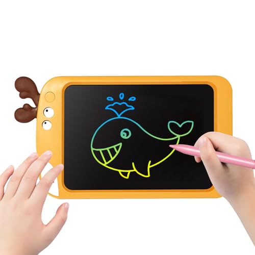 LCD-Schreibtablett Für Kinder, 10 Bunte Löschbare Zeichentabletts, LCD-Schreibtafel, Doodle-Pad-Papier, Zeichenblock Mit Sperrfunktion, Vorschulspielzeug, Kleinkind-Zeichenbrett-Spielzeug, Multifunkti von CQSJX