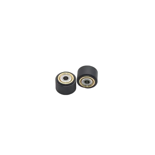 CQadsDyrx 3X Prise Roller Push Wheel Roll kompatibel mit Mimaki Roland Camm GraphTec CE5000 120 Liyu Schnittpflanze Schneiderspeisern Gummi Kupfer Ersatzteile Teile(4x11x16mm) von CQadsDyrx