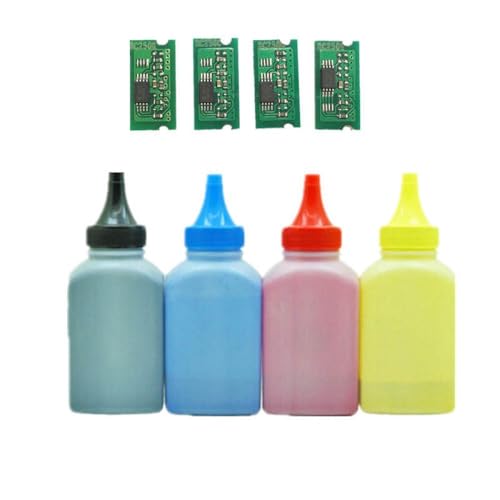 CQadsDyrx 8PCS Toner Pulverchip kompatibel mit Druckermodell(4 Chips 4 Toner) von CQadsDyrx