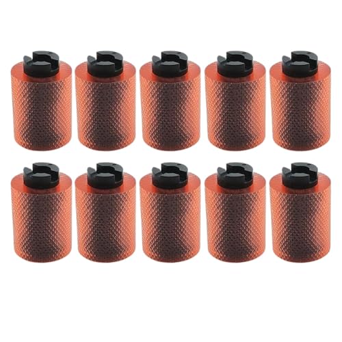 CQadsDyrx Universal Fit 10x Verbesserter Pickup -Roller -Reifen A00J563600 kompatibel mit 227 250 283 363 C452 C220 C224E C284 C360 C364 C552 C652 Aftermarket -Austausch(Pickup Roller 10pcs) von CQadsDyrx