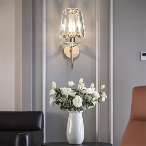 CRABOT Wandleuchte LED Energieeinsparung Effizient Nachtlicht Modern Einfachheit Originalität Retro-Stil Stil Anwendbar auf Schlafzimmer ein Wohnzimmer Sofa Korridor Studie Indoor Trapezkristall CRABOT Wandleuchte LED Energieeinsparung Effizient Nachtlicht Modern Einfachheit Originalität Retro-Stil Stil Anwendbar auf Schlafzimmer ein Wohnzimmer Sofa Korridor Studie Indoor Trapezkristall von CRABOT