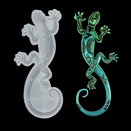 CRAFFANCY Realistische Silikonform in Eidechsenform, 3D-Lebensechte Harzformen, Tierform, Epoxidharz-Form für Wand, Schreibtisch, Kunst, Heimdekoration CRAFFANCY Realistische Silikonform in Eidechsenform, 3D-Lebensechte Harzformen, Tierform, Epoxidharz-Form für Wand, Schreibtisch, Kunst, Heimdekoration von CRAFFANCY