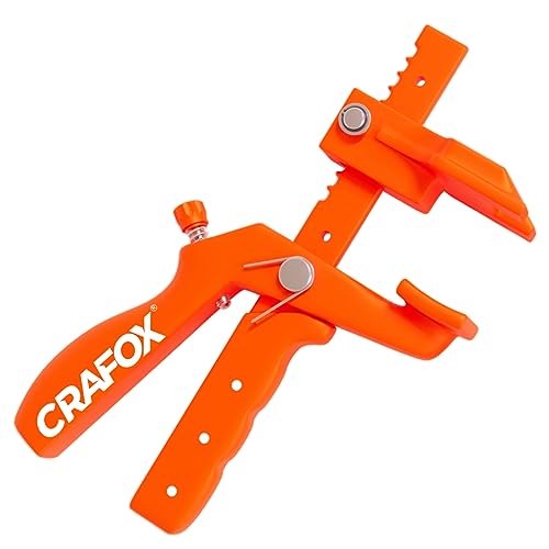 CRAFOX® Fliesen Nivelliersystem Zubehör | 1x Zange | leichtes und robustes Tool aus Metall mit hartem Kunststoff ummantelt | Fliesenleger Verlegehilfe Werkzeug | geeignet für CRAFOX® Nivelierset von CRAFOX