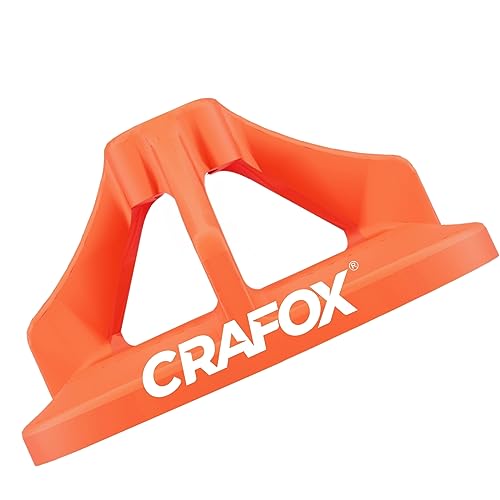 CRAFOX® Fliesen Nivelliersystem Zubehör | 200x Zughauben| Profi Verlegehilfe | Fliesenleger Werkzeug |geeignet für alle CRAFOX® Gewindelaschen | wiederverwendbar von CRAFOX