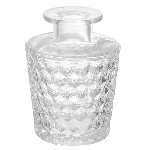 CRAFTHROU Diamant Aromatherapie Flasche Glas Aromatherapie Flaschen Aromatherapie Behälter Glas Diffusor Flaschen Glas Diffusor Gläser Leere Diffusor Gläser Nachfüllbarer Diffusor von CRAFTHROU