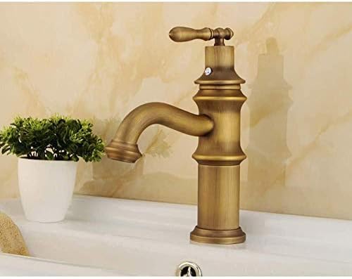 Kitchen Taps Kitchen Tap Kitchen Faucet Brass Antique Brass Bathroom Faucet Sink Faucet Brass Faucet Single Handle Single Hole Deck Sink Hot And Cold Water Faucet von CRAFTIOS