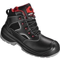 Craftland - veddel Schnürstiefel ® Schwarz/Rot en iso 20345:201 3322142 Gr.42 von CRAFTLAND