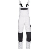 Feldtmann Craftland Twill Latzhose hotton 22476 Gr. 56 weiß/grau von CRAFTLAND