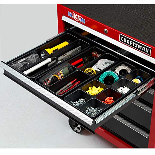 CRAFTSMAN Werkzeug-Organizer, 3-teiliges Schubladen-Set mit 14 Fächern (CMST98018) von CRAFTSMAN