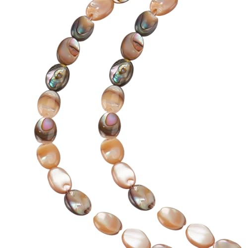 CRAFTYMELODY 1 Strang Natürliche Abalone Muschelperlen Flach Oval Lose Muschel 8x6mm Bunte Cabochons Paua Muschel Abstandsperlen Für Armbänder Und Ohrringe CRAFTYMELODY 1 Strang Natürliche Abalone Muschelperlen Flach Oval Lose Muschel 8x6mm Bunte Cabochons Paua Muschel Abstandsperlen Für Armbänder Und Ohrringe von CRAFTYMELODY