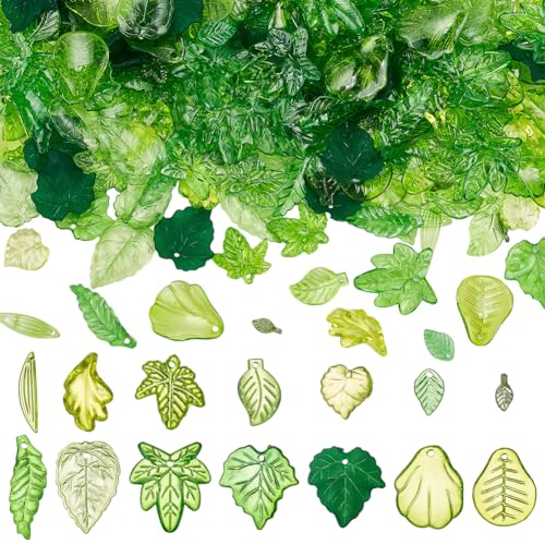 CRAFTYMELODY 420 Stück Grüne Blattperlen 14 Stile Acryl Blattperlen Charms Pflanzenanhänger Mit Loch Für Die Schmuckherstellung Zubehör DIY Bastelarbeiten CRAFTYMELODY 420 Stück Grüne Blattperlen 14 Stile Acryl Blattperlen Charms Pflanzenanhänger Mit Loch Für Die Schmuckherstellung Zubehör DIY Bastelarbeiten von CRAFTYMELODY