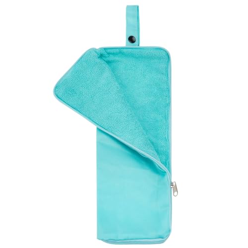 CRAFTYMELODY Regenschirm Schutzhülle Wasserdichte Regenschirmtasche Cyan Staubabweisend Wendbare Tragetasche 37 × 12.5cm Für Die Aufbewahrung Auf Reisen Nach Hause Oder Im Auto von CRAFTYMELODY