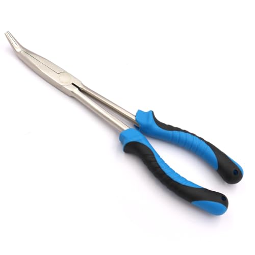 Angelzange - Spitzzange Lösezange - Zange XL Gebogen 28cm Angelzange - Spitzzange Lösezange - Zange XL Gebogen 28cm von CRAZY SHARK