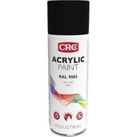 CRC Farb-Schutzlack-Spray ACRYL RAL tiefschwarz ma 9005 400 ml Spraydose von CRC Industries