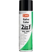 CRC Galvacolor 9005 Schwarz Rostschutzfarbe 2-in-1 500 ml von CRC Industries