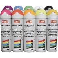 CRC 10154-AA MARKER PAINT Markierungsfarbe Gelb (matt) 500ml von CRC
