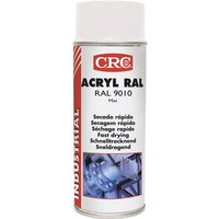 CRC 31066-AA Acryllack Weiß (matt) RAL-Farbcode 9010 400ml von CRC