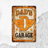 Dad's Garage Metall Schild Rustikales Bar Dekor Dad's Garage Metall Schild Rustikales Bar Dekor von CRCRAP