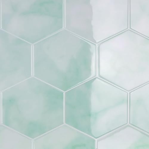 CRE8TIVE 16 Stücke Grün Klebefliesen Küche Fliesenaufkleber Bad Wasserfest Sechseck Marmor Wandfliesen Selbstklebend Küchenrückwand Selbstklebend Fliesenfolie Waschküche Duschrückwand 30.5cm x 30.5cm CRE8TIVE 16 Stücke Grün Klebefliesen Küche Fliesenaufkleber Bad Wasserfest Sechseck Marmor Wandfliesen Selbstklebend Küchenrückwand Selbstklebend Fliesenfolie Waschküche Duschrückwand 30.5cm x 30.5cm von CRE8TIVE