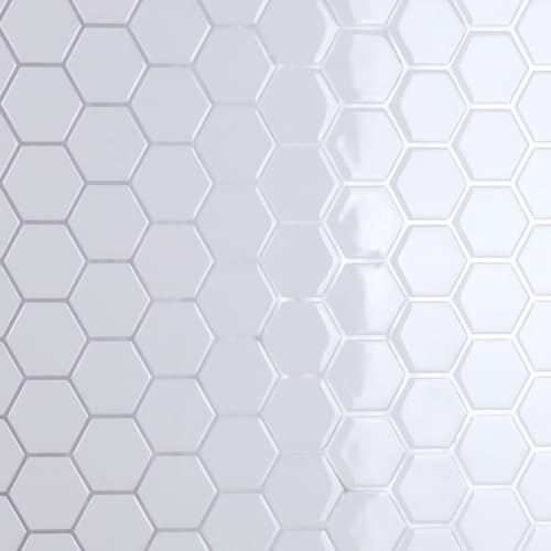 CRE8TIVE Weiße Sechseck Klebefliesen 3D Fliesenaufkleber Küche Selbstklebende Fliesen Wandfliesen Selbstklebend Küchenrückwand Folie Fliesenaufkleber Bad Wasserfest Waschküche 4 Stück 30.5cm x 30.5cm CRE8TIVE Weiße Sechseck Klebefliesen 3D Fliesenaufkleber Küche Selbstklebende Fliesen Wandfliesen Selbstklebend Küchenrückwand Folie Fliesenaufkleber Bad Wasserfest Waschküche 4 Stück 30.5cm x 30.5cm von CRE8TIVE