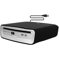 Externer Universal-CD-Player fürs Auto – tragbarer CD-Player zum Anschließen an den USB-Anschluss im Auto, Laptop, Fernseher, C Externer Universal-CD-Player fürs Auto – tragbarer CD-Player zum Anschließen an den USB-Anschluss im Auto, Laptop, Fernseher, C von CREA