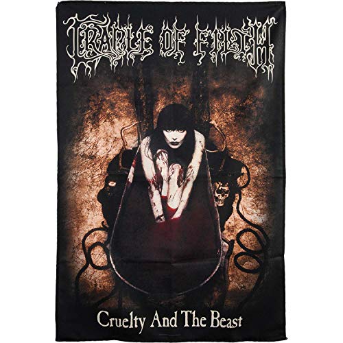 Cradle of Filth POSTERFLAGGE Fahne Flagge Cruelty and The Beast von CREADLE OF FILTH