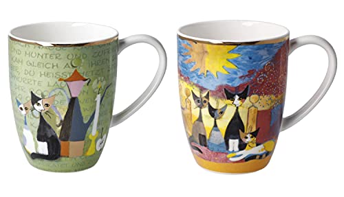 2er Set Tassen Becher Rosina Wachtmeister La storia + Macchia a amici Goebel von CREAFLOR HOME