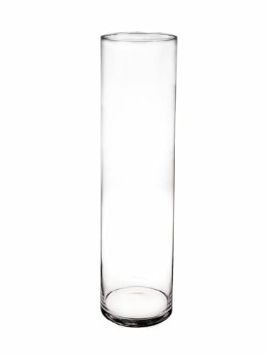 CREAFLOR HOME Dekoglas Bodenvase Basic Collection Zylinder H. 60cm D. 15.5cm klar Glas Duif von CREAFLOR HOME