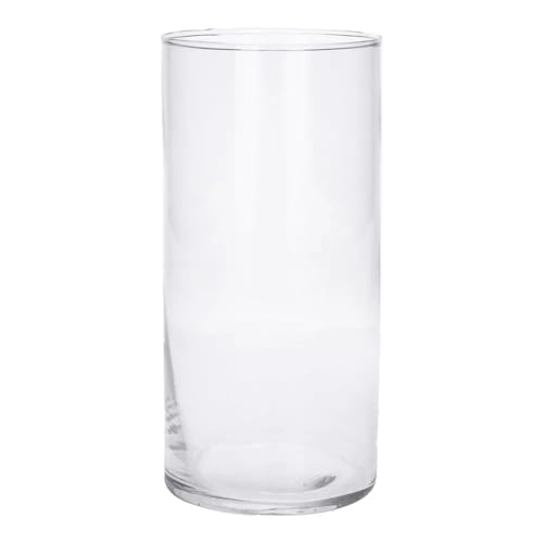 CREAFLOR HOME Dekoglas Vase Basic Collection Zylinder H. 20cm D. 9,5cm transparent Glas Duif von CREAFLOR HOME