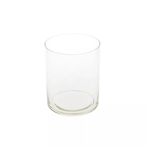 CREAFLOR HOME Dekoglas Vase Basic Collection Zylinder H. 15cm D. 12cm transparent Glas Duif von CREAFLOR HOME