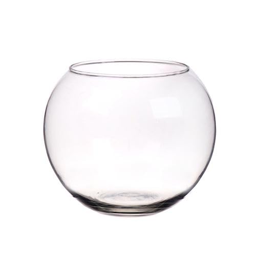 CREAFLOR HOME Kugelvase, Dekoglas Basic Collection H. 14cm D. 18.5cm transparent Glas Duif von CREAFLOR HOME