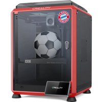 3D K1C 3D-Drucker/AI-Kamera/600 mm/s Druckgeschwindigkeit,kann Kohlenstofffaser-Verbrauchsmaterialien drucken, K1C Bayern München Edition,Rot von CREALITY