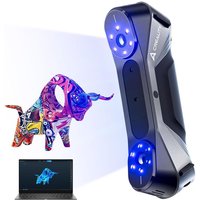 CR-Scan Raptor 3D-Scanner, 0,02 mm messtechnische Genauigkeit, 60 fps Scangeschwindigkeit Anti-Shaking Scannen, Blau- und Infrarotlichtscanner, von CREALITY