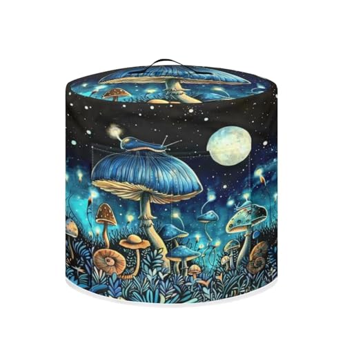 CREAMIC Blaue Pilz-Schnellkochtopf-Abdeckung für Damen, isolierte Reiskocherabdeckung mit leicht zu reinigendem Futter, schmutzabweisender Staubschutz mit Taschen für Instant-Topf, 8 Quart CREAMIC Blaue Pilz-Schnellkochtopf-Abdeckung für Damen, isolierte Reiskocherabdeckung mit leicht zu reinigendem Futter, schmutzabweisender Staubschutz mit Taschen für Instant-Topf, 8 Quart von CREAMIC