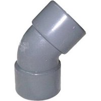 Crearplast - pvc-bogen hh 45° de 40 200001 von CREARPLAST
