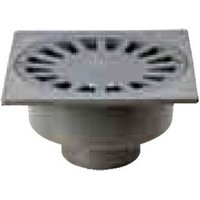 SIF PVC-Abfluss 25x25 Auslass 110 Dunkelgrau 105201 von CREARPLAST