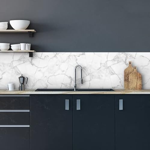 CREARREDA Küchenrückwand Selbstklebend Made in Italy Einfache Anwendung Spritzschutz aus PVC Wasserbeständig und Langlebig. von CREARREDA