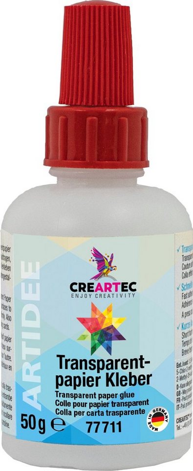 CREARTEC Bastelkleber Transparentpapierkleber, 51g CREARTEC Bastelkleber Transparentpapierkleber, 51g von CREARTEC