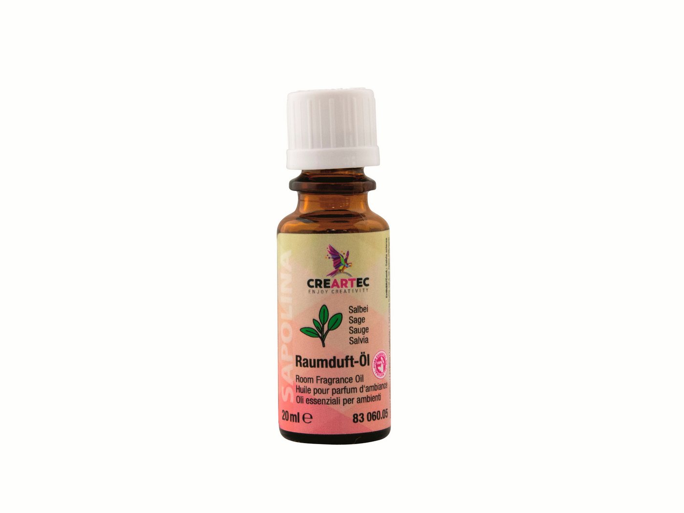 CREARTEC Duftöl 8306005, Raumduftöl - Salbei - 20ml -, zum Wohlfühlen und Entspannen - Made in Germany CREARTEC Duftöl 8306005, Raumduftöl - Salbei - 20ml -, zum Wohlfühlen und Entspannen - Made in Germany von CREARTEC