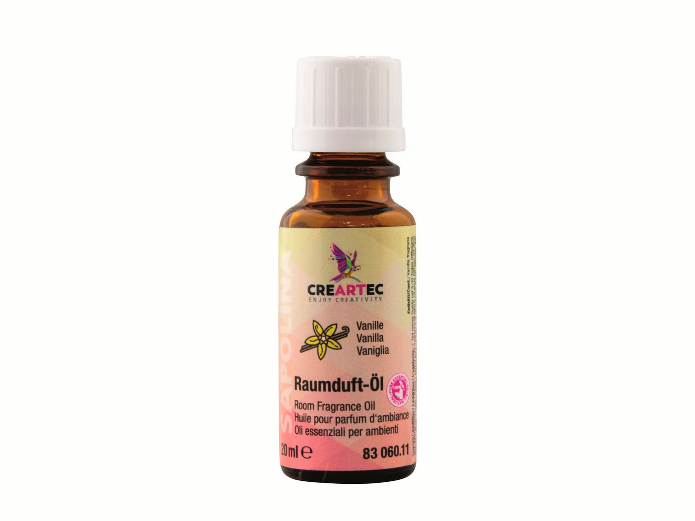 CREARTEC Duftöl 8306011, Raumduftöl - Vanille - 20ml -, zum Wohlfühlen und Entspannen - Made in Germany CREARTEC Duftöl 8306011, Raumduftöl - Vanille - 20ml -, zum Wohlfühlen und Entspannen - Made in Germany von CREARTEC