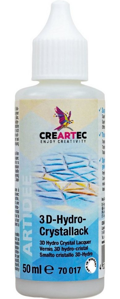 CREARTEC Klarlack 3d Hydro Crystallack, 50 ml von CREARTEC