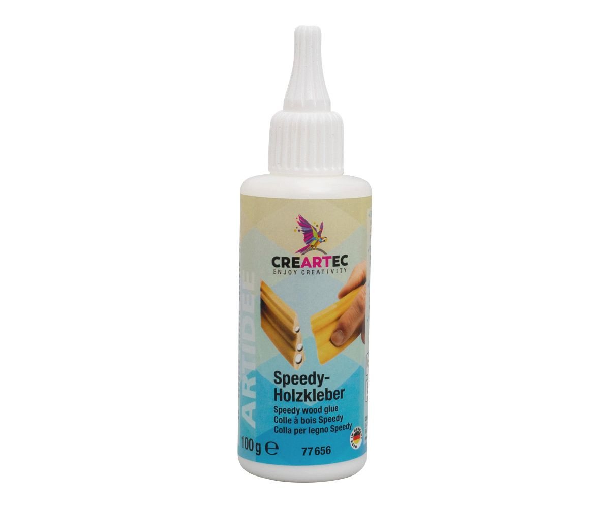 CREARTEC Klebstoff 77656, Speedykleber - 100g - Holzkleber, zum schnellen und präzisem Verkleben von Holz - Made in Germany CREARTEC Klebstoff 77656, Speedykleber - 100g - Holzkleber, zum schnellen und präzisem Verkleben von Holz - Made in Germany von CREARTEC