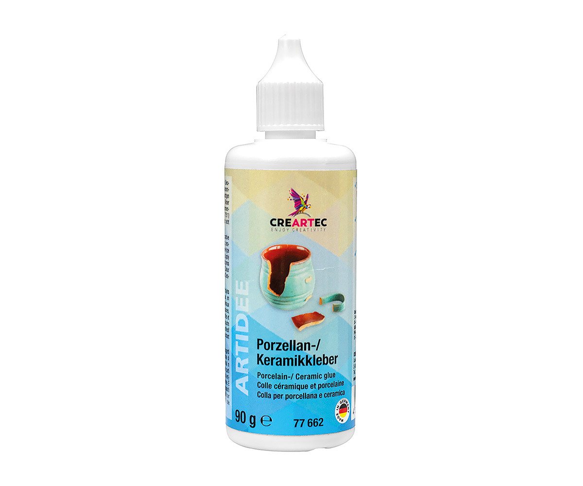 CREARTEC Klebstoff Porzellan / Keramik Kleber - 90g, für steinartige Gegenstände aus Gießmassen - Made in Germany CREARTEC Klebstoff Porzellan / Keramik Kleber - 90g, für steinartige Gegenstände aus Gießmassen - Made in Germany von CREARTEC