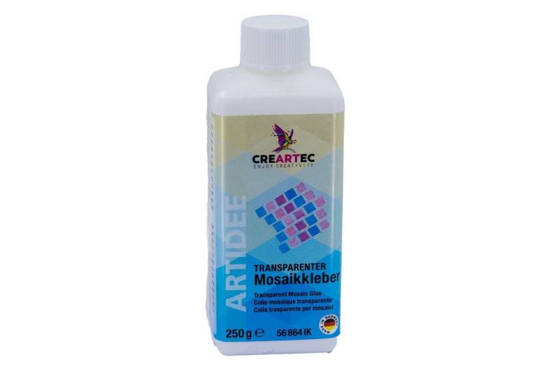 CREARTEC Klebstoff Transparenter Mosaikkleber - 250g, zum Gestalten einzigartiger Kunstwerke - Made in Germany CREARTEC Klebstoff Transparenter Mosaikkleber - 250g, zum Gestalten einzigartiger Kunstwerke - Made in Germany von CREARTEC