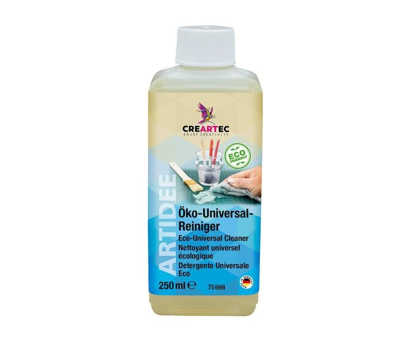 CREARTEC Öko-Universal-Reiniger - 250ml Reinigungskonzentrat (zum einfachen Entfernen von kreativen Rückständen - Made in Germany) von CREARTEC
