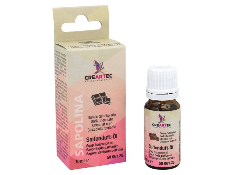 CREARTEC Seifenduftöl Schwarze Schokolade - 10ml -, für die Herstellung von einzigartigen Seifen - Made in Germany von CREARTEC